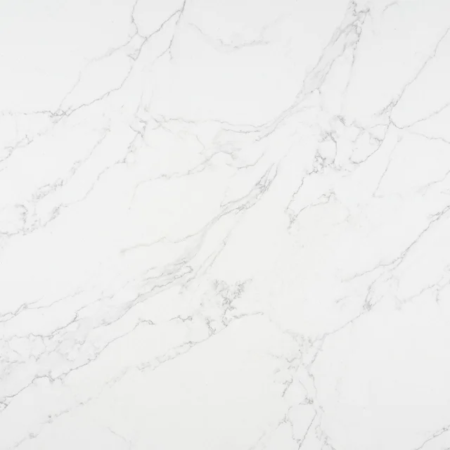 White quartz kitchen countertop — Summit Countertops Seattle